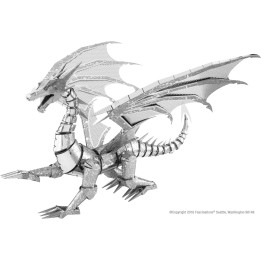 Metal Earth BIG Silver Dragon