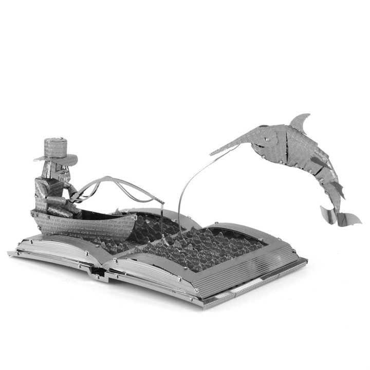 Stařec a moře Book Sculpture