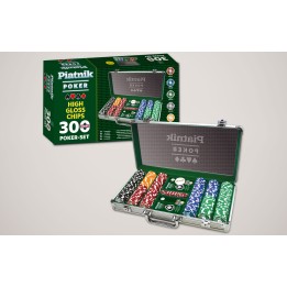 Pokerkoffer 300 High Gloss Chips