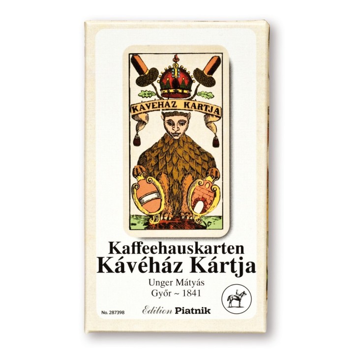 Ungarische Kaffeehauskarten