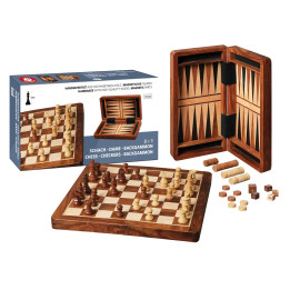Šachy, Dáma, Backgammon 3v1