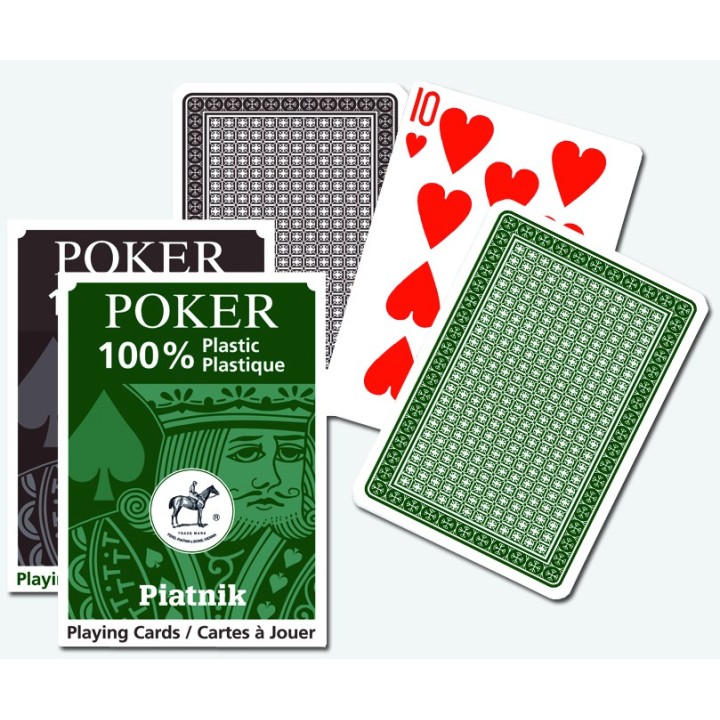 100% Plastic Poker single